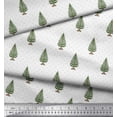 thumbnail image 2 of Soimoi Brown Cotton Cambric Fabric Insect,Leaves & Floral Block Decor Fabric Printed BTY 42 Inch Wide, 2 of 3