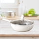 thumbnail image 1 of Sartén antiadherente para freír, diámetro de 28 cm, sartén para tortillas, sartén china para wok, sartén para hervir y cocinar, todas las cocinas, 1 of 8
