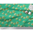 thumbnail image 2 of Soimoi Green Cotton Jersey Fabric Sea Plant & Cactus Tree Print Fabric by Yard 58 Inch Wide, 2 of 3