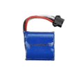 thumbnail image 2 of (3.7v * 2) 7.4v 600mah / 1100mah Battery For Udi001 Udi002 Udi902 961 962 2.4g Rc Racing Boat 18500 18350 Battery Sm-4p Plug, 2 of 4