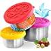 thumbnail image 3 of TAVVA Stainless Steel Snack Containers for Kids - Plastic Free Leak Proof Lunch Containers for Kids, Metal Lunch Box, Bento Box Containers, Toddler Lunch Container, Food Storage Containers with Lids, 3 of 10