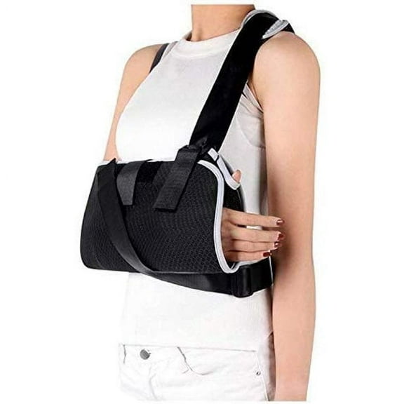 SUTENG Arm Sling Shoulder Immobilizer, Support Strap for Shoulder Injury, Broken Fractured Arm Elbow Wrist, Dislocation & Sprains