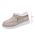 thumbnail image 1 of Zapatos de invierno de talla grande 35-43, zapatos casuales de algodón con tacón plano y lona baja, 1 of 1