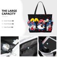 thumbnail image 3 of Xecao Gnome Independence Day for versatile beach bag for women includes zipper pockets and waterproof material, ideal for vacations and adventures., 3 of 7
