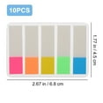 thumbnail image 5 of Frcolor Tabs Sticky File Self Repositionable Memo Stickers Stick Sticker Post Pads Margin Notebooks Markers Page Writable, 5 of 7