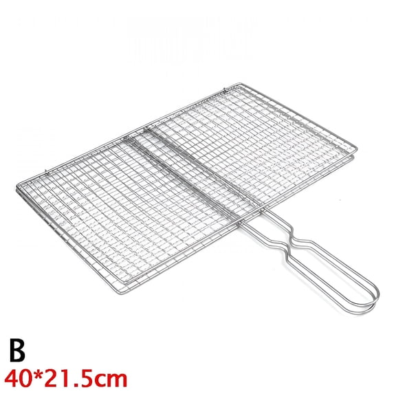 ACDANC Barbecue Grilling Basket Grill Bbq Net Steak Meat Fish Vegetable,Grill Baskets for Outdoor Grill Fab9 Siz K1A4