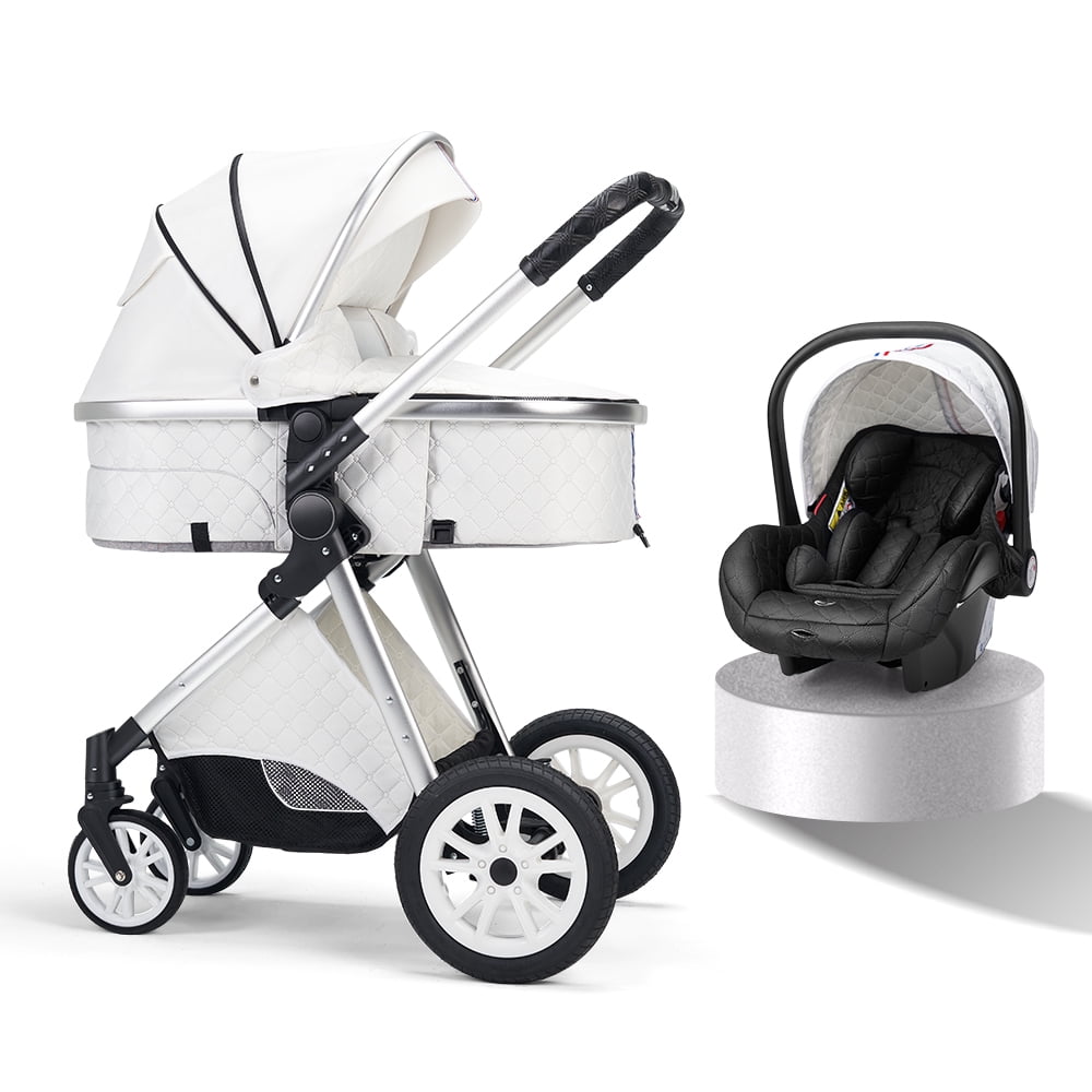 B.CHILDHOOD Baby Stroller Travel System Pear White Rwanda Ubuy