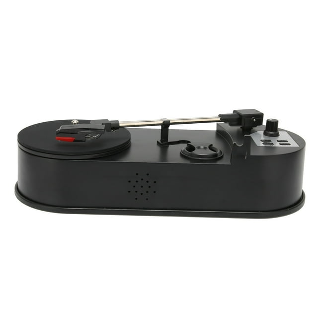 Mini Vinyl Turntable Record Player, 33/45 PRM WAV MP3 Formats Turntable To MP3 Converter For Home