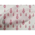 thumbnail image 5 of oneOone Cotton Poplin Pink Fabric Block Craft Projects Decor Fabric Printed By The Yard 56 Inch Wide, 5 of 5