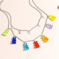thumbnail image 4 of Collier Ours en Gélatine Mignon 7 Couleurs Pendentif en Résine Coloré pour Femmes Filles, 4 of 6