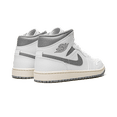thumbnail image 3 of JORDAN MENS Air Jordan 1 Mid "White / Stealth Grey" 554724 135 554724 135 from Stadium Goods, 3 of 8