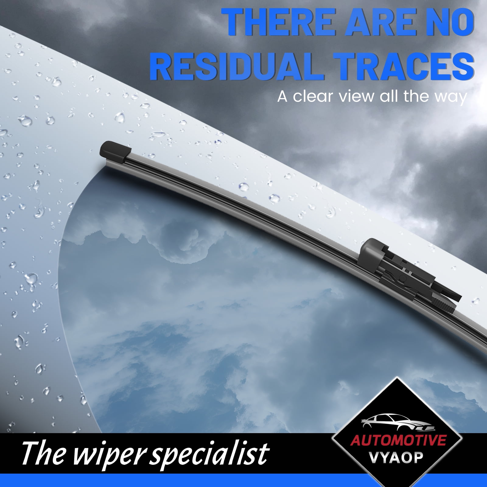 VYAOP Windshield Wipers Replacement for 2017-2022 Kia Niro,2019-2022 Kia Niro EV OEM Quality All Season Wiper Blades 26" 16" 12" (3 Pack)