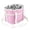 Pink, variant on 4-Compartment Insulated Drink Caddy Bag, Family Size Tumbler Holder with Adjustable Strap for Hiking, Sports, and Daily Use