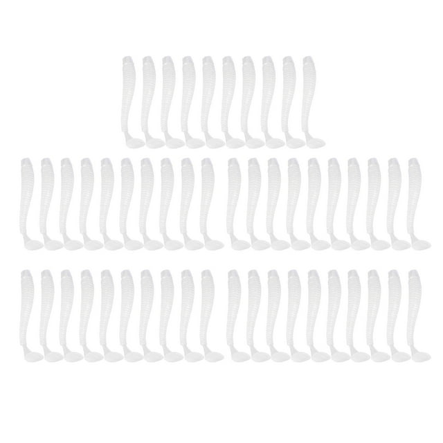Señuelos de pesca NikouMX 50PCS 5 cm de Plástico blando