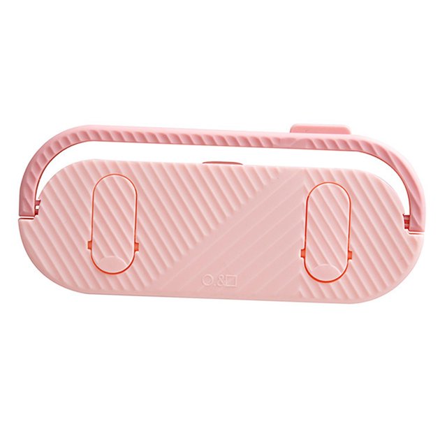 Estante para zapatos montado en la pared con soportes colgantes adhesivos, estante organizador de almacenamiento para soporte de zapatos, colgadores Rosado Macarena Estante montado en la pared