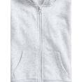 thumbnail image 3 of Wonder Nation Baby and Toddler Girls Fleece Crewneck Sweatshirt, Sizes 0M-5T, 3 of 3