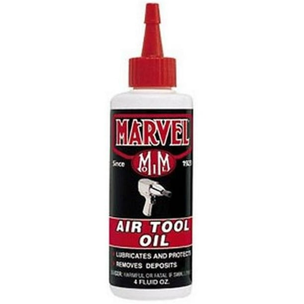 Marvel Oil MVLMM080R Marvel Air Tool Oil 4 oz.