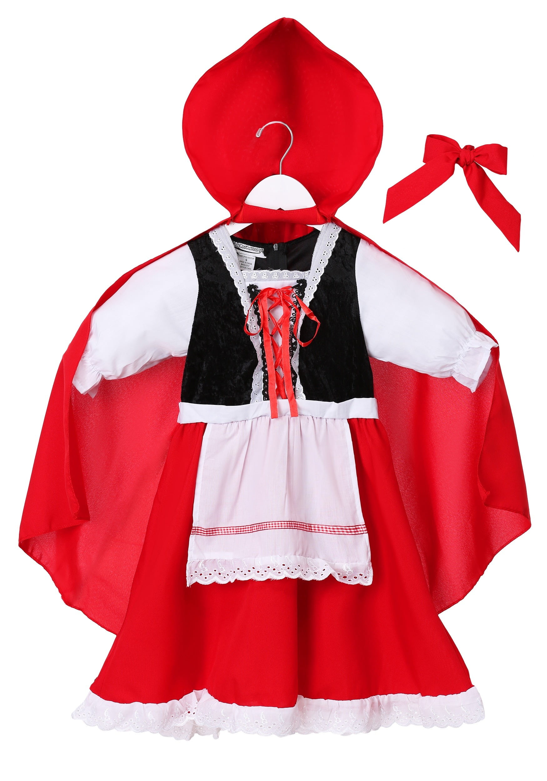Small Pretty Little Red Riding Hood Deluxe Child Costume