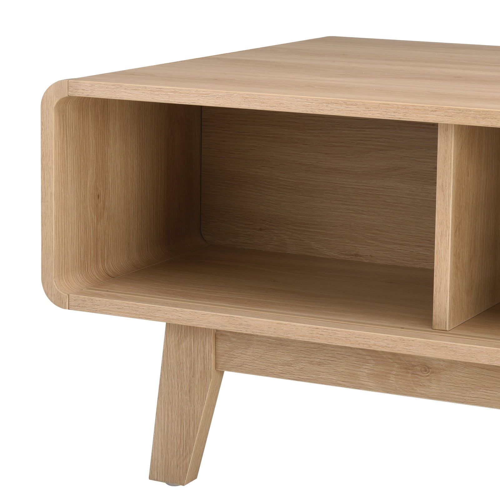 Hommoo Multifuction Lift Top Coffee Table with Storage Wooden Convertible Coffee Table for Living Room, Oak