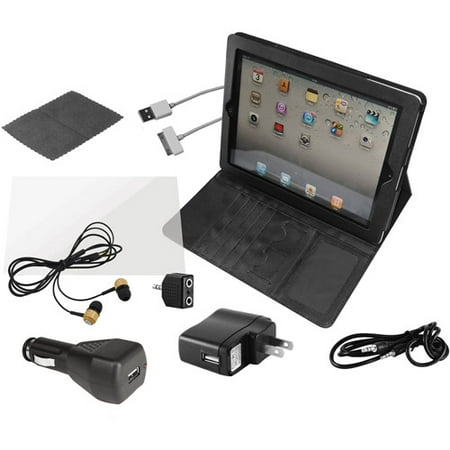 Ematic 9-in1 Accessory Kit for iPad 2, iPad3, & iPad4
