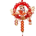 thumbnail image 6 of yotijay Chinese New Year Wreath Wreath Party Supplies Home Decoration Garland Hanging Snake, 6 of 9