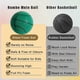 thumbnail image 3 of Pelota de baloncesto silenciosa Handleshh, pelota de entrenamiento silenciosa para interiores sin revestimiento de alta elasticidad, 3 of 3