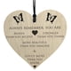 thumbnail image 1 of Xihbxyly Colgante de Corazón de Madera, Regalo Rústico de Agradecimiento, Perfecto para Profesores, Decoración Shabby Chic, Ideal Como Regalo de Despedida, Tamaño 10 X 10 Cm, Recuerdo Conmemorativo d, 1 of 5