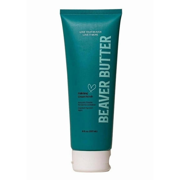 Beaver Butter Female Exfoliating Body Polish Cream, 8 fl oz / 237 ml
