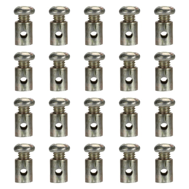 Siruishop Kit de Réparation de Câbles 20 Pcs, Embouts de Câble de Frein de Vélo Style B