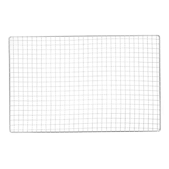 1 rejilla de acero inoxidable para barbacoa, práctica rejilla.