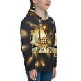 thumbnail image 3 of Vsdgher 2025 New Year 3 Hoodie Youth Classic Hooded Pullover Sweatshirts Essentials Hoodie for Children (s-xl)-X-Large, 3 of 6