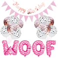 thumbnail image 1 of Pancarta de cumpleaños de perro, decoraciones para fiestas de cumpleaños de perros como telón de fondo, pancarta de fiesta con temática de perros, letrero de feliz cumpleaños con cara de perro para, 1 of 1