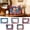 A, variant on HAJAGP Red White Blue Photo Frame for 4th of July Independence Day Tabletop Display Bedroom Decor