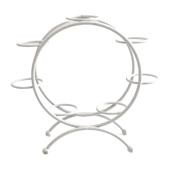 relayinert Iron Ball Display Stand Glass Ball Holder Display Base Stylish Home Decoration Options Smooth Lines Reliable Sturdy Silver 15x11.5x5.5cm