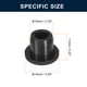thumbnail image 3 of Uxcell 20Pcs Tapones de Agujeros Negros, Tapón de Botón de Caucho Impermeable para Agujero de 0.35", 3 of 6