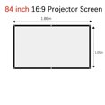 thumbnail image 2 of Projectors Screen Fabric Projector Cloth Anti-light Home Outdoor Office ,Easy to Setup, 2 of 6