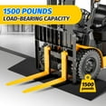 thumbnail image 5 of 1.2" Rise Threshold Ramp for Doorways, 33069 Lbs Load Capacity, Anti-Slip Wheelchair Ramp Portable Wheelchair Ramp Adjustable & Cuttable for Doorways, Curb, Sweeper, Power Scooters, 5 of 9