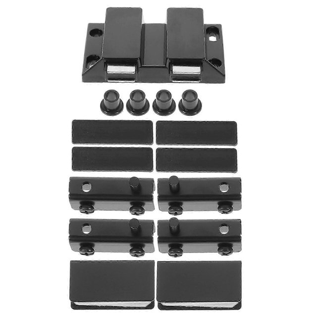 Concealed Hinges for Shower Panels, Enhanced Stability via Metal Upper and Lower Clamps