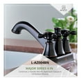 thumbnail image 5 of Major Series 4 in. Centerset 2-Handle Mid-Arc Bathroom Faucet in Oil Rubbed Bronze, 5 of 9
