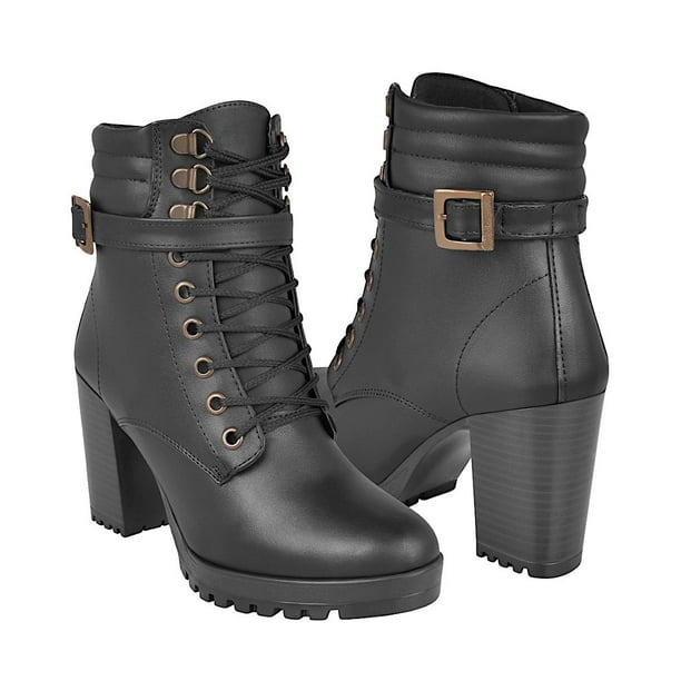 BOTAS CASUALES PARA DAMA STYLO 12299 NEGRO Stylo 12299
