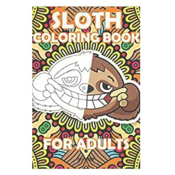 sloth coloring book for kids: 3-9 years old (Paperback)
