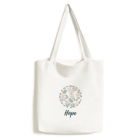 Blue Curacao Flower Paint Tote Canvas Bag Shopping Satchel Casual Handbag