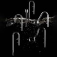 thumbnail image 4 of Glass Tube Outflow for Plants Aquarium Canister Filter Loop Shape Outflow Glass Tube Outer Diameter 17MM, 4 of 7
