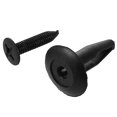 thumbnail image 2 of 25pcs Plastic Rivets Fastener Car Bumper Push Clips 32mm Long Black, 2 of 4