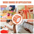 thumbnail image 3 of Minkissy 1 Roll Wedding Invitation Ribbon with Simple Design for Party Decorations and Sewing Projects 2200x4cm, 3 of 4