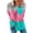 Pink, variant on JWZUY Women Crew Neck Long Sleeve Outwear Trendy Sweatshirt Adorable Jumper Color Block Sweatshirts Comfortable Pullover Orange XL