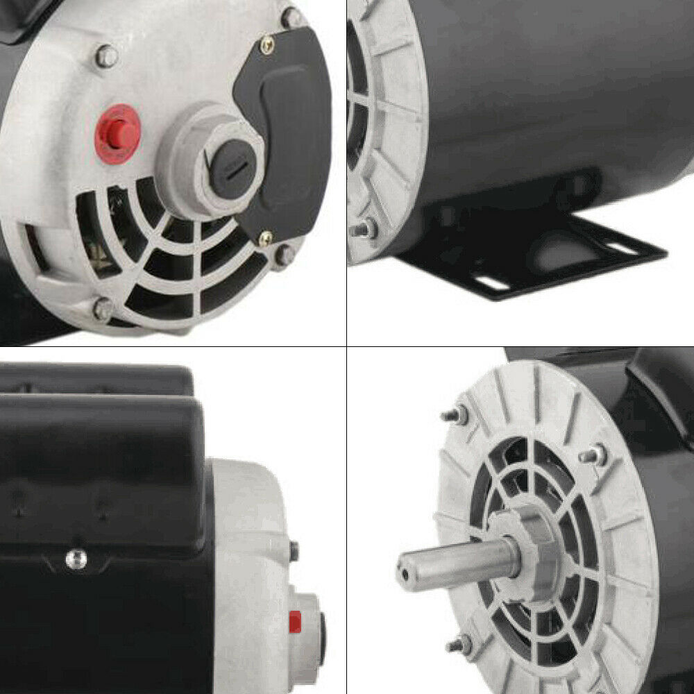 2HP Air Compressor Electric Motor One Phase 56 Frame SPL 3450 RPM ODP 5/8  2Hp SPL Air Compressor Single Phase Electric Motor 3450RPM 5/8