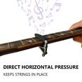 thumbnail image 4 of Capo Guitar Capo Professional Acoustic Guitar Capo Bottom Support Type Built-in Rubber Pad Metal Guitar Capo String Instruments Accessories for Folk Classical Guitars, 4 of 7