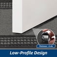 thumbnail image 6 of FLOORHUG Doormat Indoor 20"x 32", Soft and Absorbent Door Mat Non-Slip, Dirt Trapper Door Mats Entry Rug Low Profile Floor Mat Machine Washable Rugs for Entryway, Front Back Door, Gray, 6 of 7