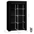 thumbnail image 2 of Closet Armable Plegable Armario Portatil Ropero Organizador, 2 of 7